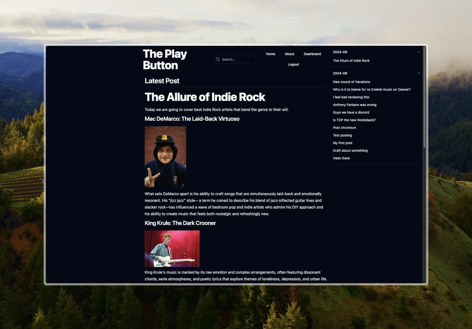 ABC Blog screenshot 2