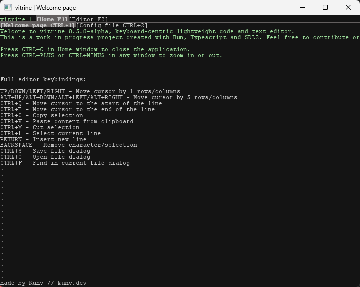 Vitrine screenshot 3